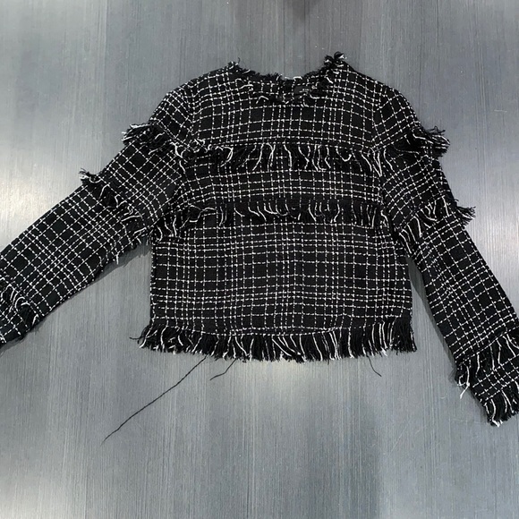 Zara Fringe Top - Picture 1 of 3